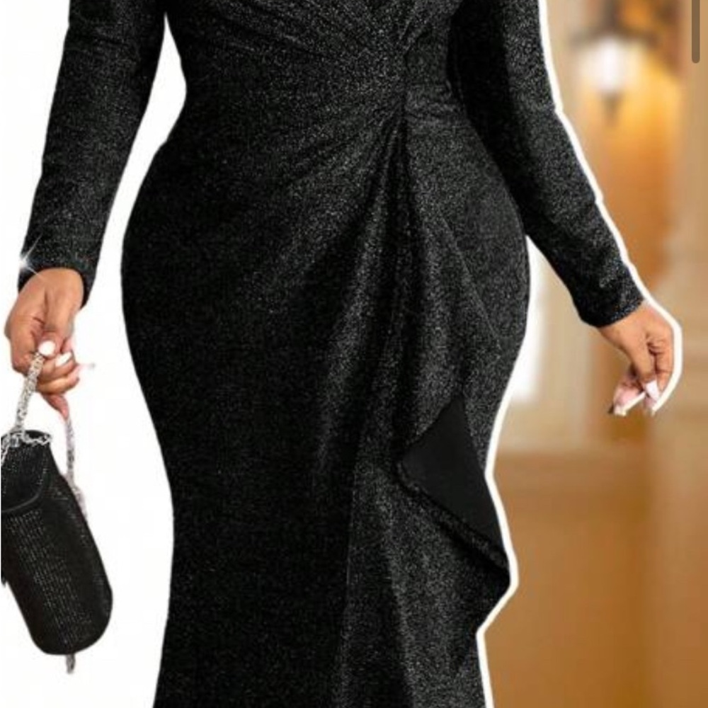 Elegant Black Evening Dress